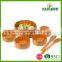 High quality bamboo salad bowl set wholesale