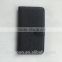 Black Canvas Leather Diary Universal Phone Case