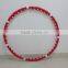 LED Magnetic Fitness Exercise Massager Hula Hoola Hoop