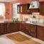 Luxury high gloss red kitchen cabinet designs for small kitchens