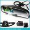 auto dimming car rear view camera mirror with tft lcd screen, parking sensor, reverse camera display, compass