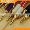 Wholesale branded new design Tangle-Free Braided aux cable 3.5mm Audio Cable