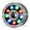 led underwater fountain ring light full color change led fountain light