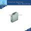 Glass to wall shower glass door clamp