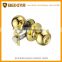 2016 USA best selling polished brass tulip entry tubular knob locks