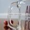 Transparent Christmas Promotional Glass Bottle with Handle