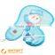 Guangzhou promotional nylon foldable hand fans