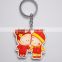 Professional custom male and female lover keychain