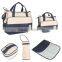 5pc/Set Baby Changing Diaper Nappy Mummy Mother Handbag multifunctional Bags