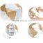 DIY scratch globe /Paper board puzzle scratch map