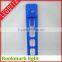 Plastic novelty design hot sale good quality power folding bookmark light