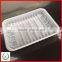 Disposable plastic food tray