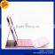 Bluetooth Wireless Silicone Keyboard Pink Color Leather Tablet Case Stand Cover With Charging Cable