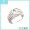 High-end 925 Sterling Silver Infinity Diamond Ring of 2015 Valentine's Day