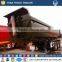 Titan Widely Used Hydraulic Self Discharge Sand 3 Axles 100 Ton Semi Tipper Truck Trailer , Side Dump Trailer for Sale