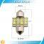 Festoon lights white china 2016 new products 3014 24smd 31mm 28mm led festoon