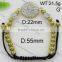 Fashion latest round shape gold beads hand bracelet