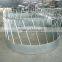 galvanized round bale feeder for horse