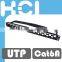 Network Solution 1U 24 Port Cat 6A Unshielded UTP Snap-In Type Discrete Patch Panel