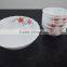 Crystal porcelain 7pcs dinner set . wholesale Opal glass porcelain.salad bowl