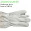 long arm warm white goatskin leather glove with best price