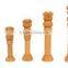 Handicrafts Wooden Ashok Ashoka Stambh Stoop Pillar National Emblem India wood carving Statue