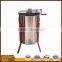 2016 Top quality 3 Frames Stainless Steel Manual Honey Extractor With Red Legs