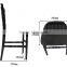 black Resin/Acrylic/PolyCarbonate Napoleon Chair--strong