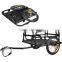 Foldable cargo bike/bicycle trailer