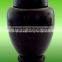 NATURAL STONE JET BLACK MARBLE URNS