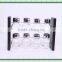 2pcs glass oil bottle set with S/S casing