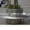 Outdoor Park metal stainless steel chair planter