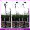 Spanish style antique cast iron street poles