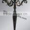 Wedding standing black candelabra & Black table candelabra
