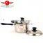 Stainless Steel Single Handle Milk / Stock Pot coffee warmer/milk warmer cookware with competitive price