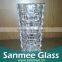 Geometric glass vase holders cheap,glass vase,glass mosaic mirror vase