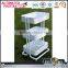 Kitchen furniture turkey 3 tier vegetable metal trolley cart