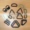 Black, White, Plastic, Nylon, Pom, D ring, Loop, Sewable D ring, Tri-ring, Sewable Loop