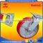 8" castor wheel caster fixed swivel brake rubber nylon pu tpr pp