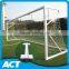 Full size portable football goal post for junior football clubs and professional stadiums