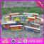 2016 new design children educational toy wooden play dominoes W15A074