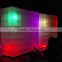 2017 High quality inflatable photo booth LED cube tube enclosure 3d photo booth made in Guangzhou Inflatable factory for sale