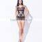 Bodysuit Style Women Black Sexy Hollow Out Lingerie HY095