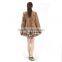 Khaki color korean high school uniforms blazer design
