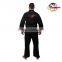 Brazilian jiu jitsu gi with embroidery and sublimation patches or blank black/white/blue col bjj gi for adult and kids