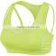 fashionable women's training mid-support reflective sports bra