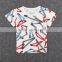 2017 latest design casual pattern 3d printing boys shirt for 8years old kids