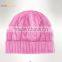Intarsia Design High Quality Cashmere Winter Kids Hats, Cashmere Bonnet