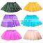 Wholesale Summer Tulle Dress Chiffon Skirt Polyester Tutu Glitter Tulle Baby Skirt