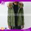 Shandao OEM custom plain design long sleeve fashion women winter coats